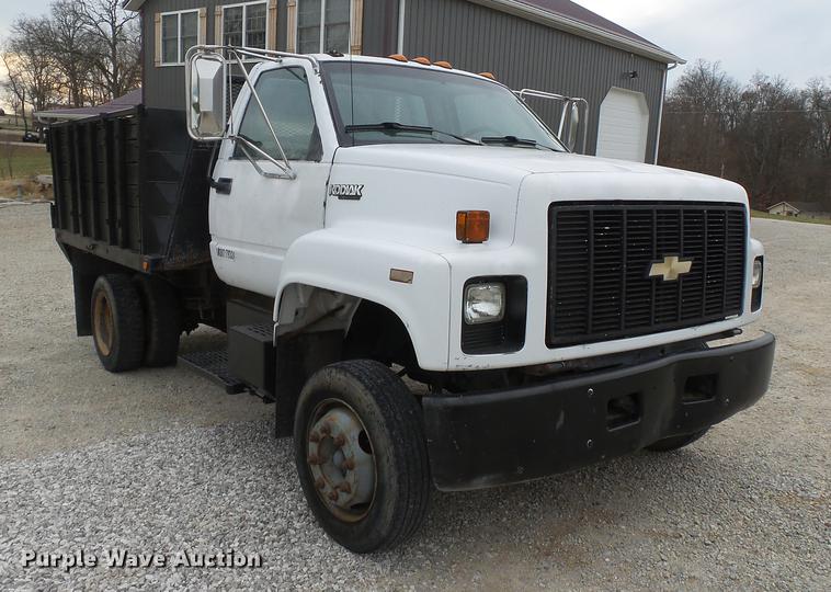 image for item DA2495 1990 Chevrolet Kodiak dump truck