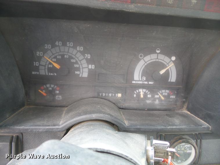 image for item DA2495 1990 Chevrolet Kodiak dump truck