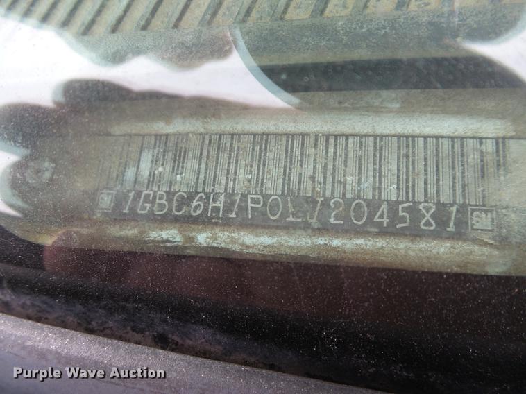 image for item DA2495 1990 Chevrolet Kodiak dump truck