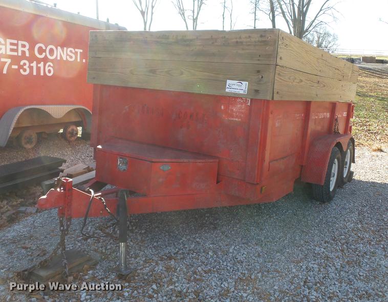 image for item DA2497 2000 Liberty end dump trailer