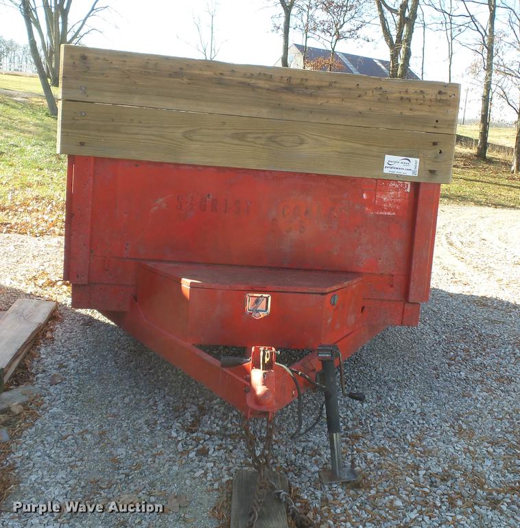 image for item DA2497 2000 Liberty end dump trailer