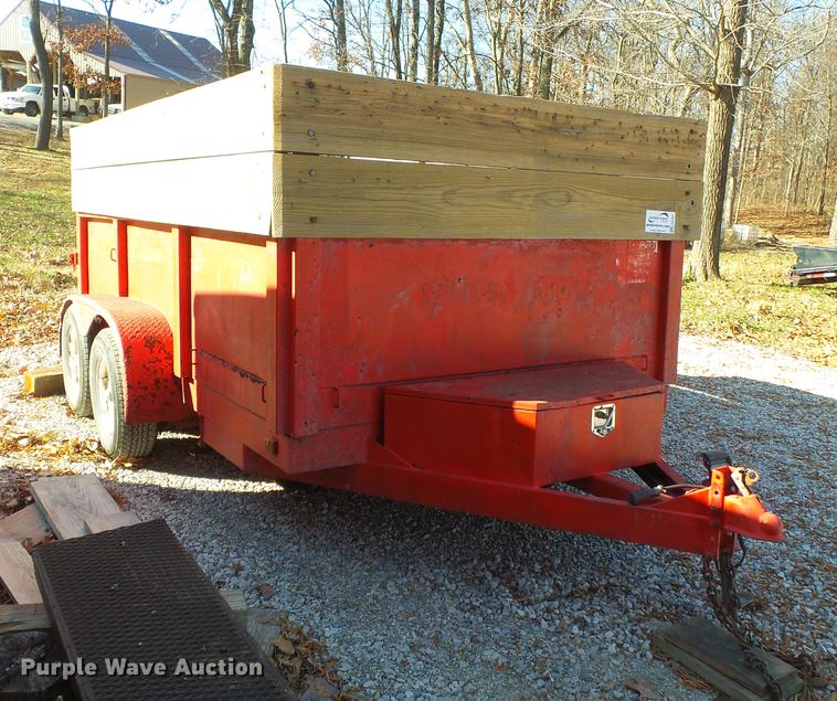 image for item DA2497 2000 Liberty end dump trailer