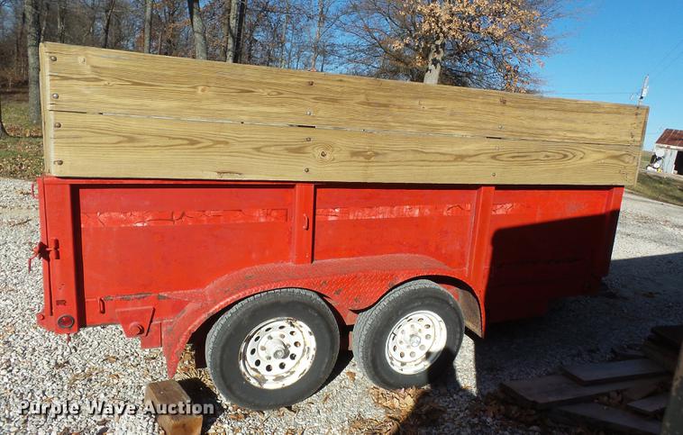 image for item DA2497 2000 Liberty end dump trailer