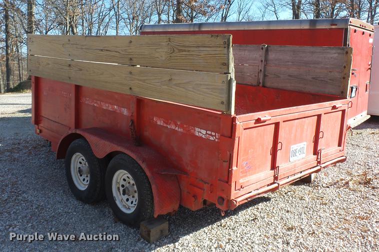 image for item DA2497 2000 Liberty end dump trailer