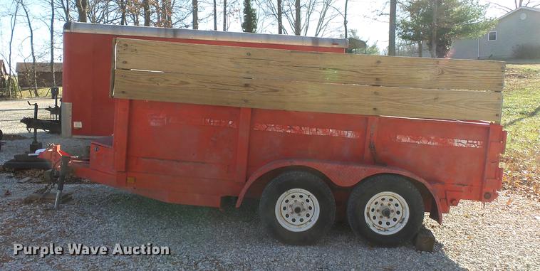 image for item DA2497 2000 Liberty end dump trailer