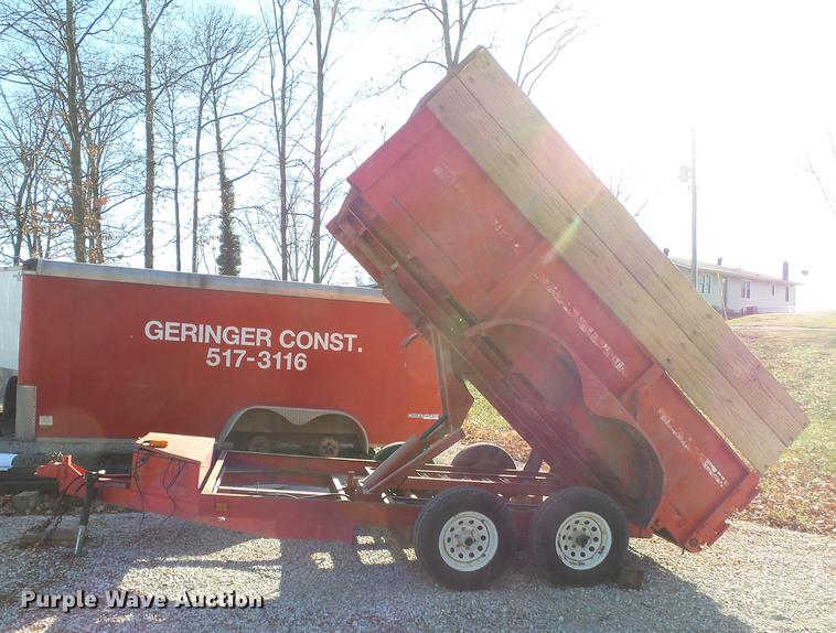 image for item DA2497 2000 Liberty end dump trailer