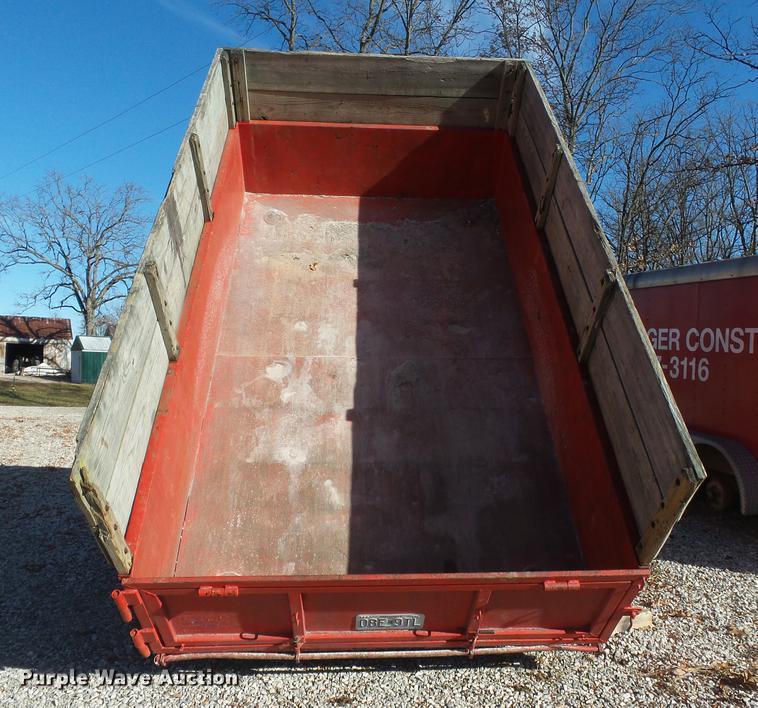 image for item DA2497 2000 Liberty end dump trailer