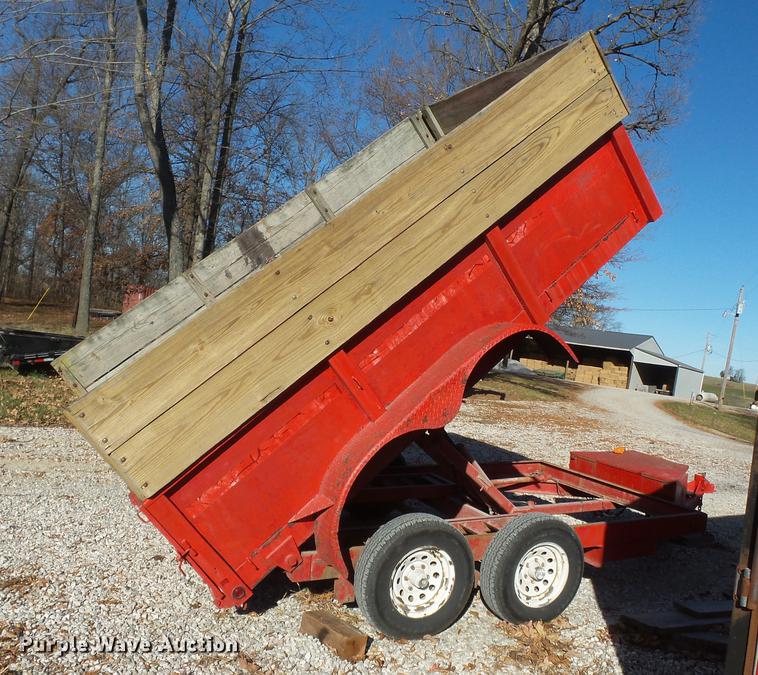 image for item DA2497 2000 Liberty end dump trailer