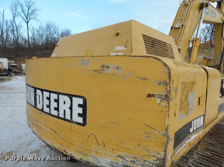 image for item DA3566 1997 John Deere 590D excavator