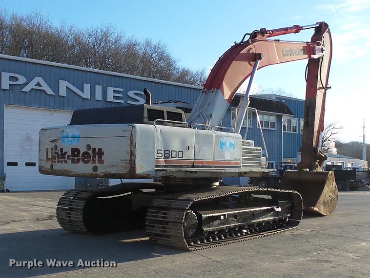 image for item DA3568 1999 Link Belt LS-5800 excavator