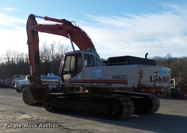 image for item DA3568 1999 Link Belt LS-5800 excavator