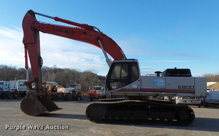 image for item DA3568 1999 Link Belt LS-5800 excavator