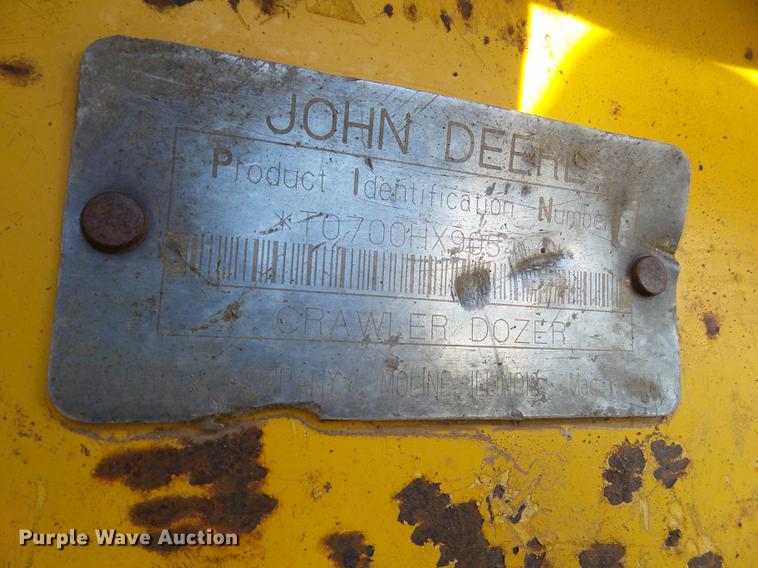 image for item DA7010 2002 John Deere 700H LGP dozer