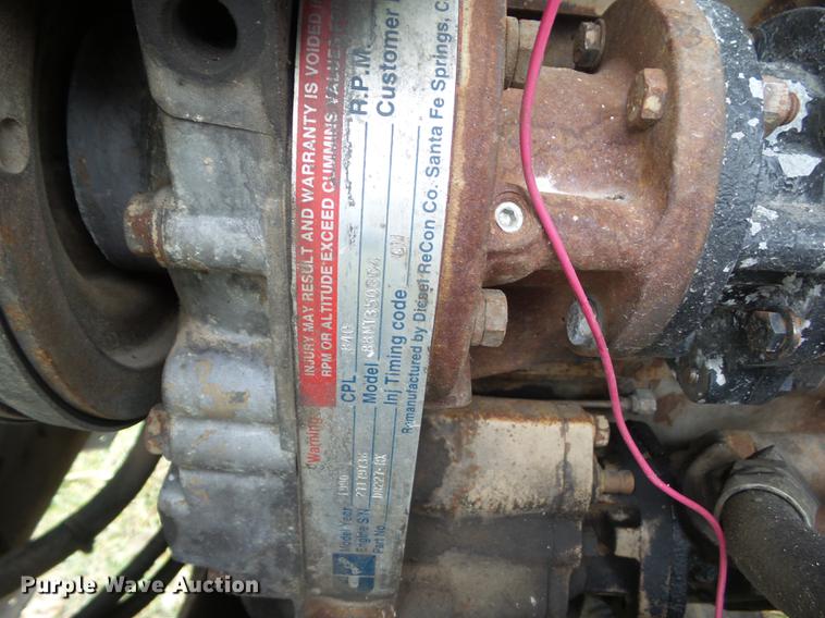 image for item DA7013 1989 International F-9370 dump truck