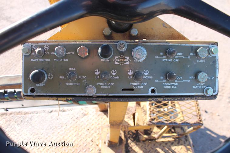 image for item DB0126 Blaw Knox RW195 road widener