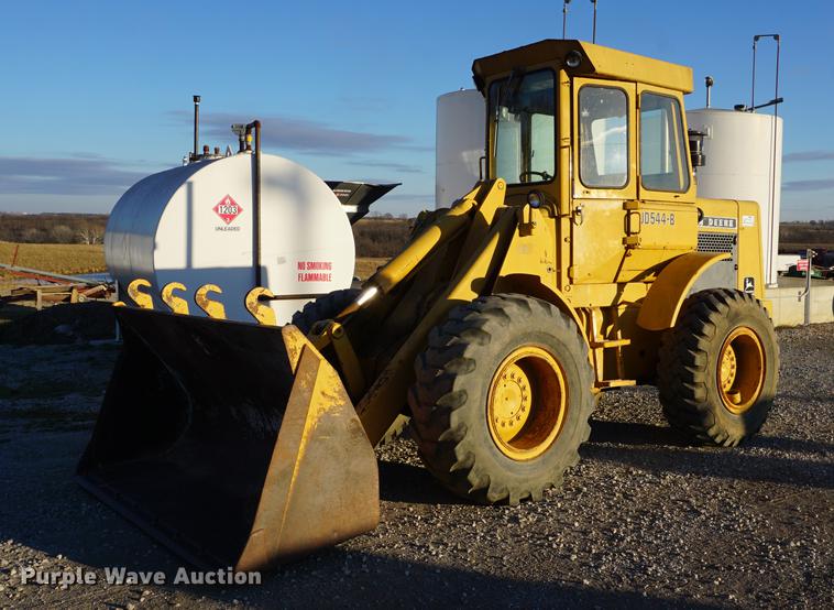 image for item DB0299 1977 John Deere 544B wheel loader
