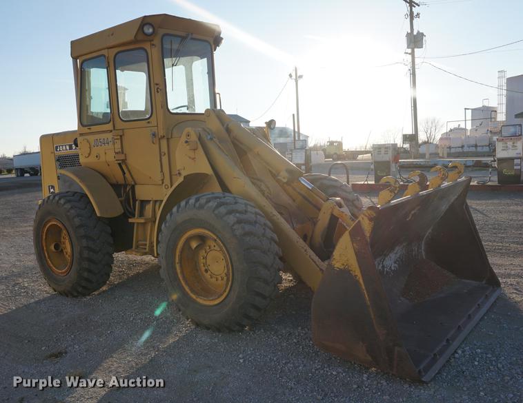 image for item DB0299 1977 John Deere 544B wheel loader
