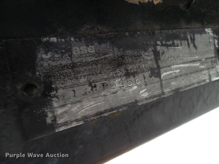 image for item DB1463 1977 Case 1450 track loader