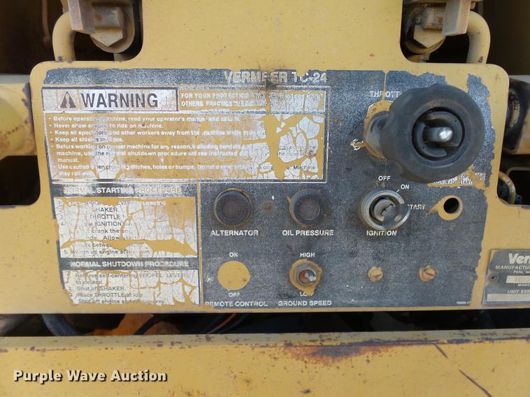 image for item DB4171 Vermeer TC23-33 trench compactor