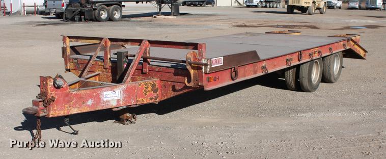 image for item DB5043 1979 Belshe T8 equipment trailer