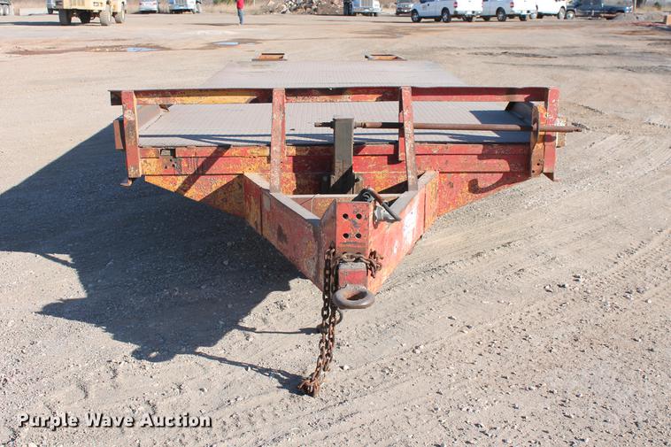 image for item DB5043 1979 Belshe T8 equipment trailer