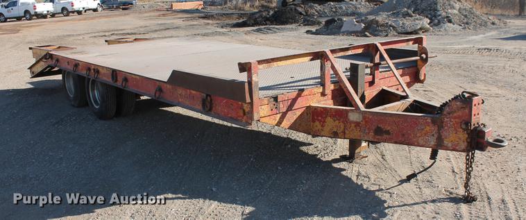 image for item DB5043 1979 Belshe T8 equipment trailer