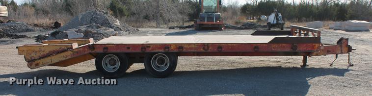 image for item DB5043 1979 Belshe T8 equipment trailer