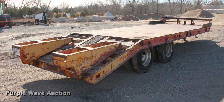image for item DB5043 1979 Belshe T8 equipment trailer