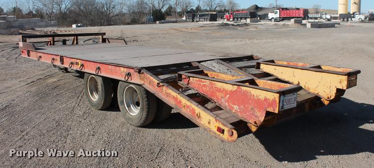 image for item DB5043 1979 Belshe T8 equipment trailer