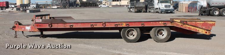 image for item DB5043 1979 Belshe T8 equipment trailer