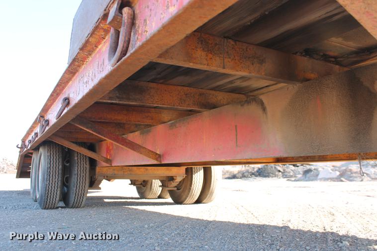 image for item DB5043 1979 Belshe T8 equipment trailer