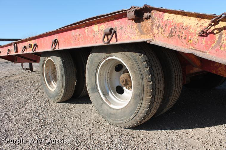 image for item DB5043 1979 Belshe T8 equipment trailer