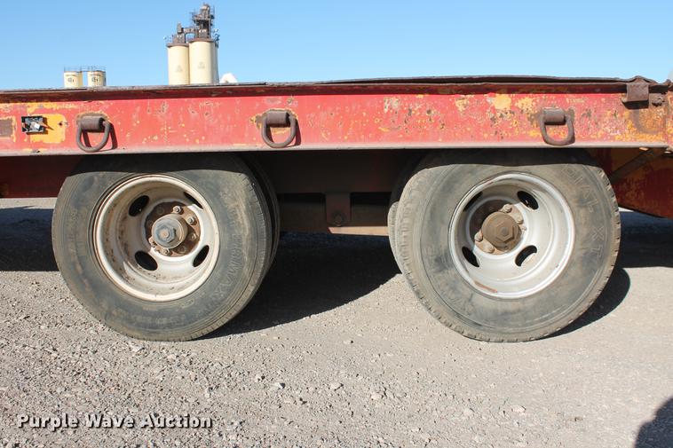 image for item DB5043 1979 Belshe T8 equipment trailer