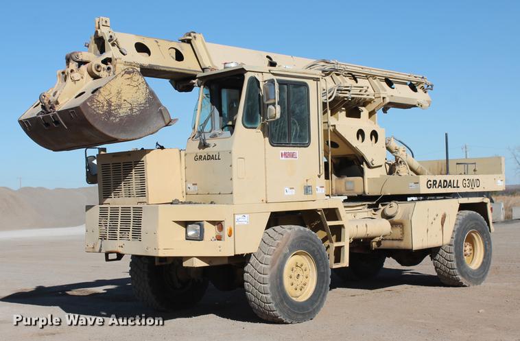 image for item DB5044 1995 Gradall G3WD excavator