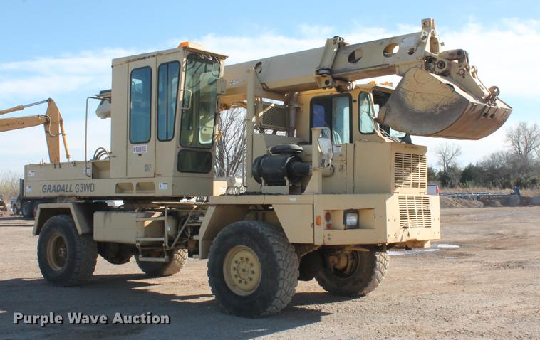 image for item DB5044 1995 Gradall G3WD excavator