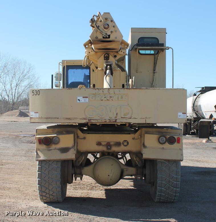 image for item DB5044 1995 Gradall G3WD excavator