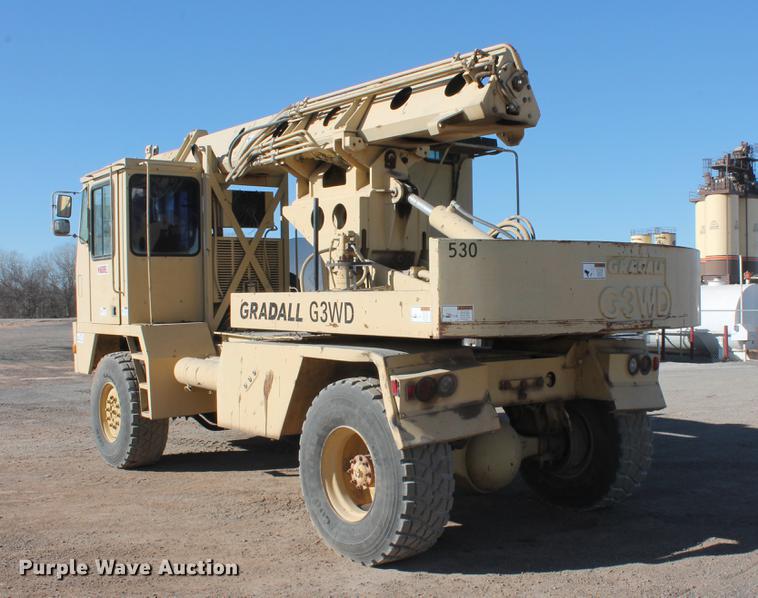 image for item DB5044 1995 Gradall G3WD excavator