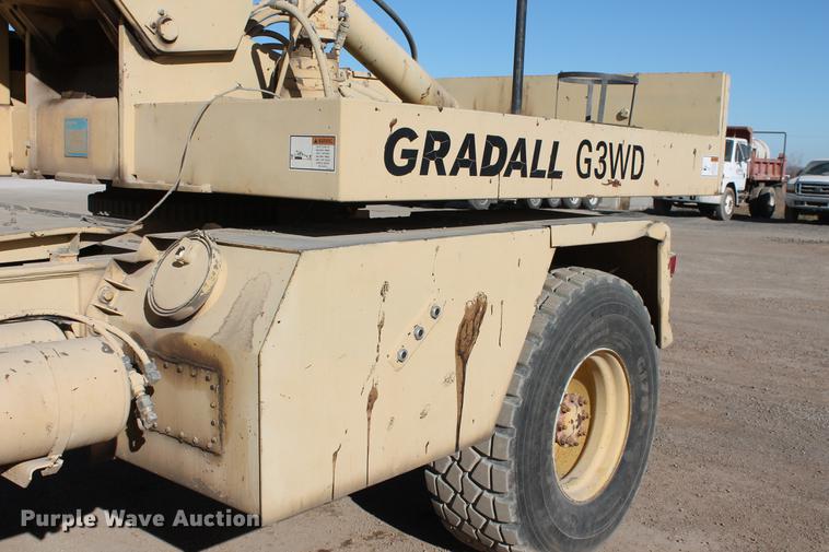 image for item DB5044 1995 Gradall G3WD excavator