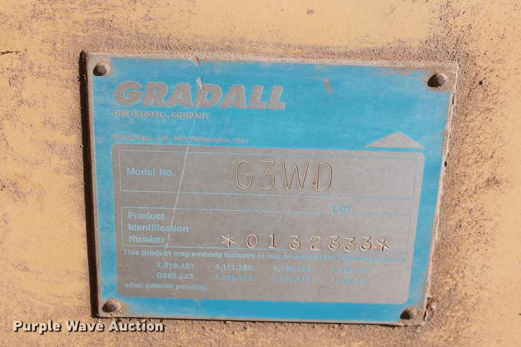 image for item DB5044 1995 Gradall G3WD excavator