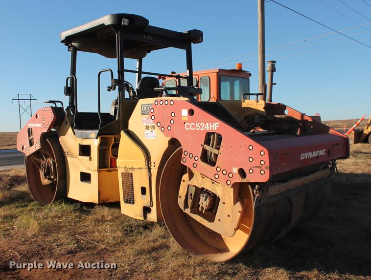image for item DB5050 2009 Dynapac CC524HF double drum vibratory roller