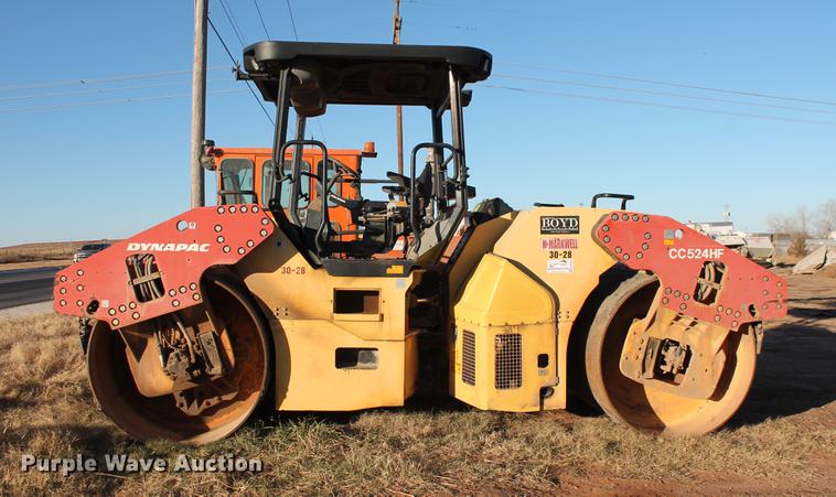 image for item DB5050 2009 Dynapac CC524HF double drum vibratory roller