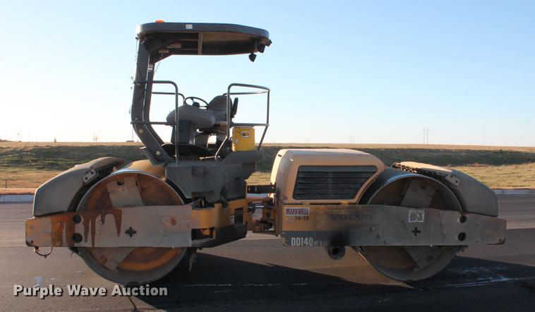 image for item DB5051 2015 Volvo DD140 double drum vibratory roller