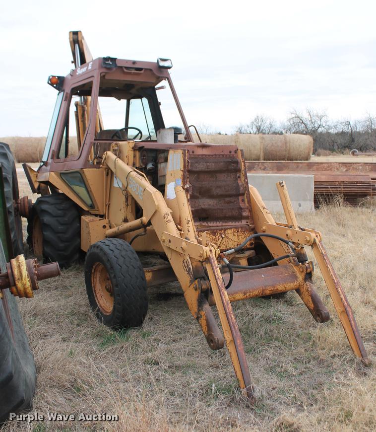 image for item DB5054 1985 Case 580 Super E backhoe