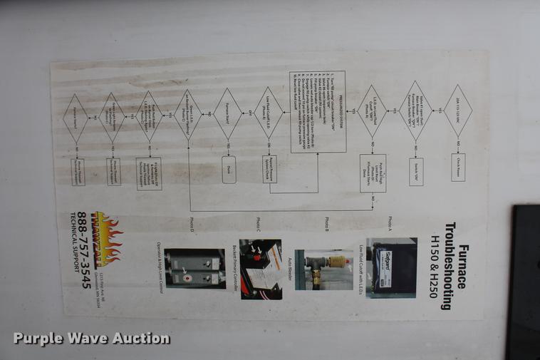 image for item DB5056 2010 Thawzall Heat Zone H250SL hydronic heating system