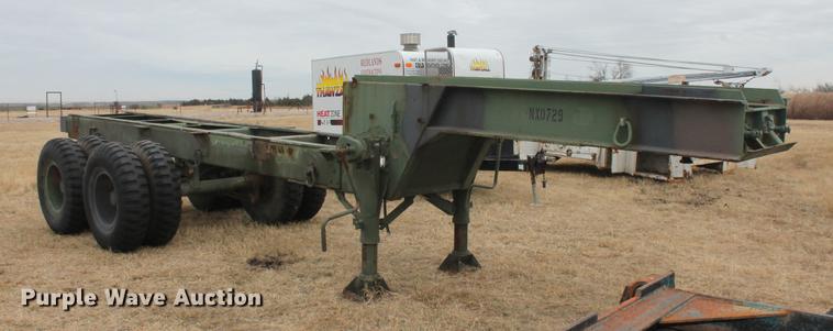 image for item DB5057 1982 Southwest trailer with work shop