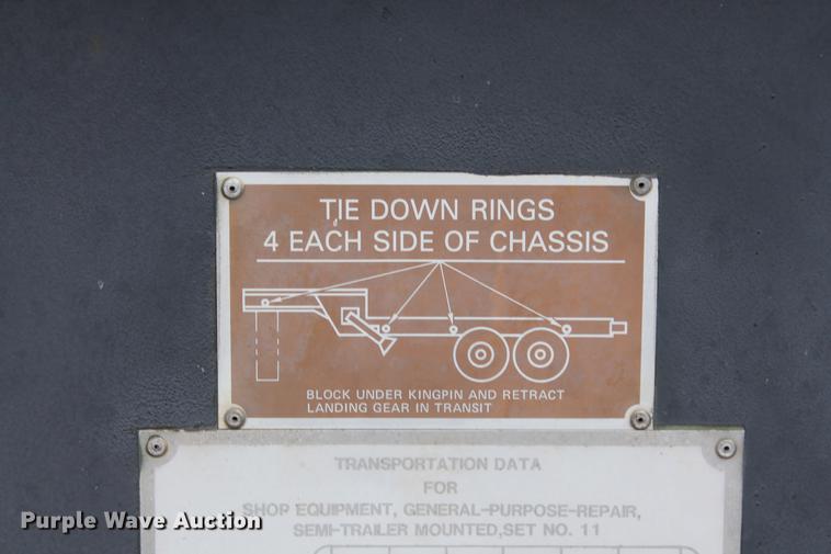 image for item DB5057 1982 Southwest trailer with work shop