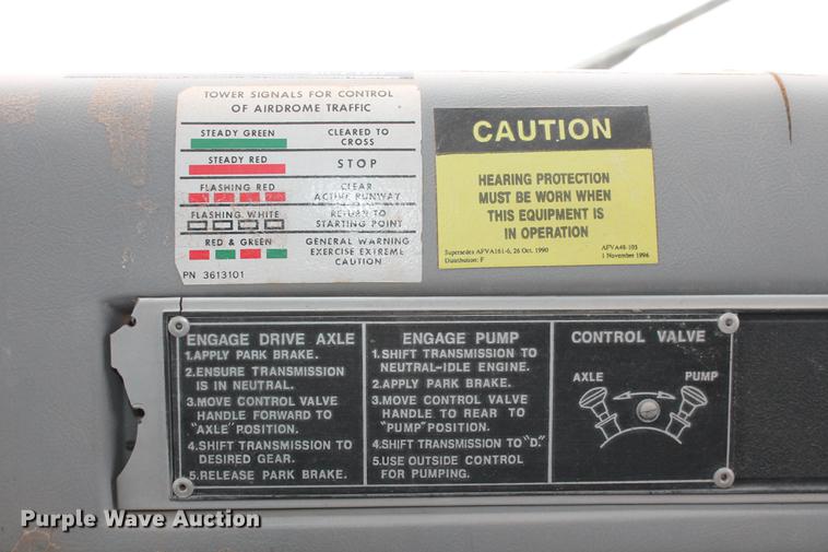 image for item DB5062 1986 Chevrolet Kodiak flatbed truck