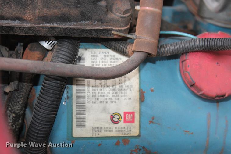 image for item DB5062 1986 Chevrolet Kodiak flatbed truck