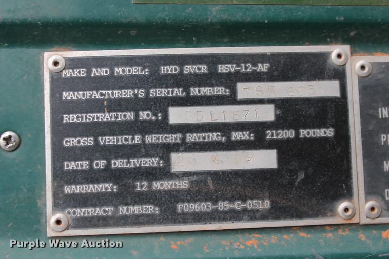 image for item DB5062 1986 Chevrolet Kodiak flatbed truck