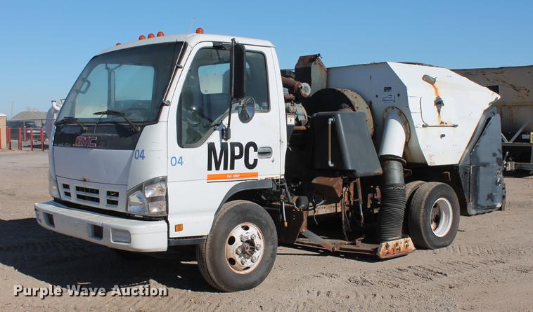 image for item DB5064 2006 GMC W3500 street sweeper